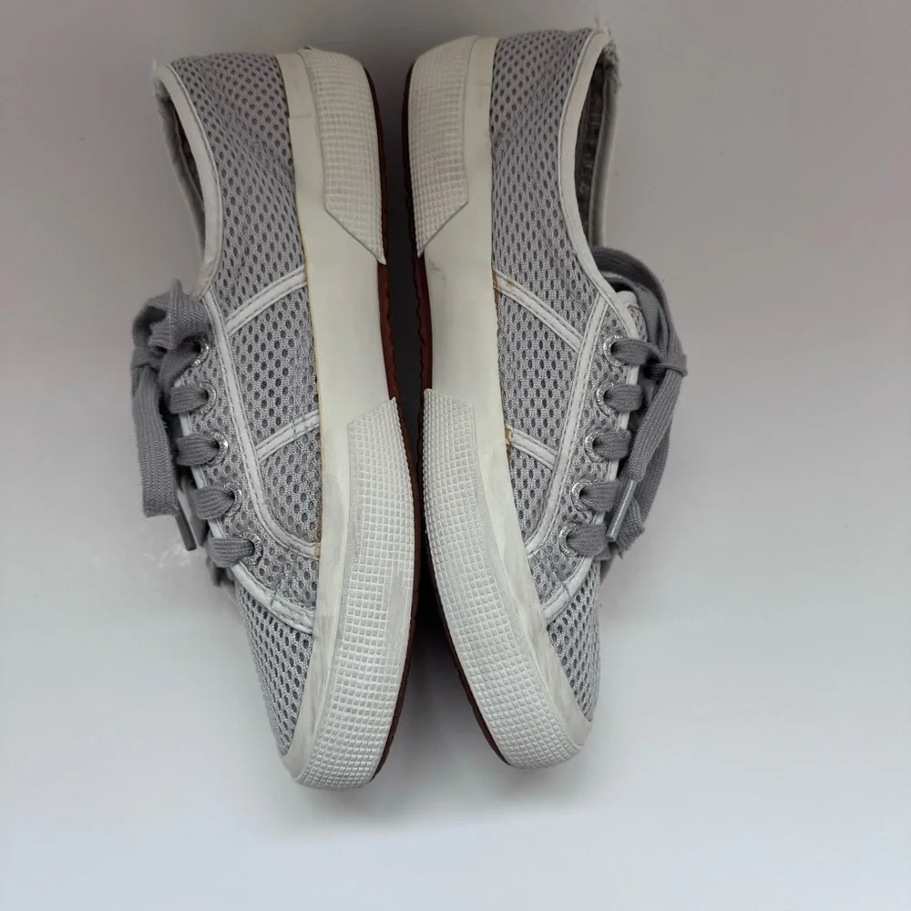 Superga light Gray  Mesh Sneakers